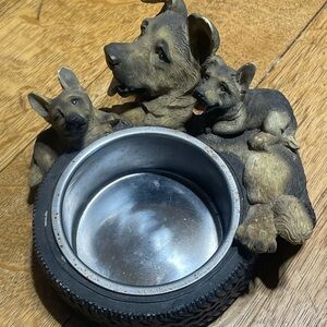 German Shepherd dish